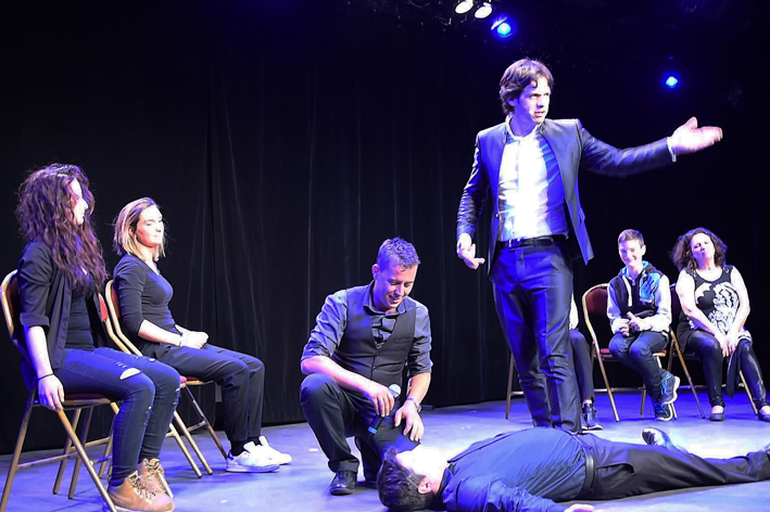 Démonstration d'hypnose en situation réelle